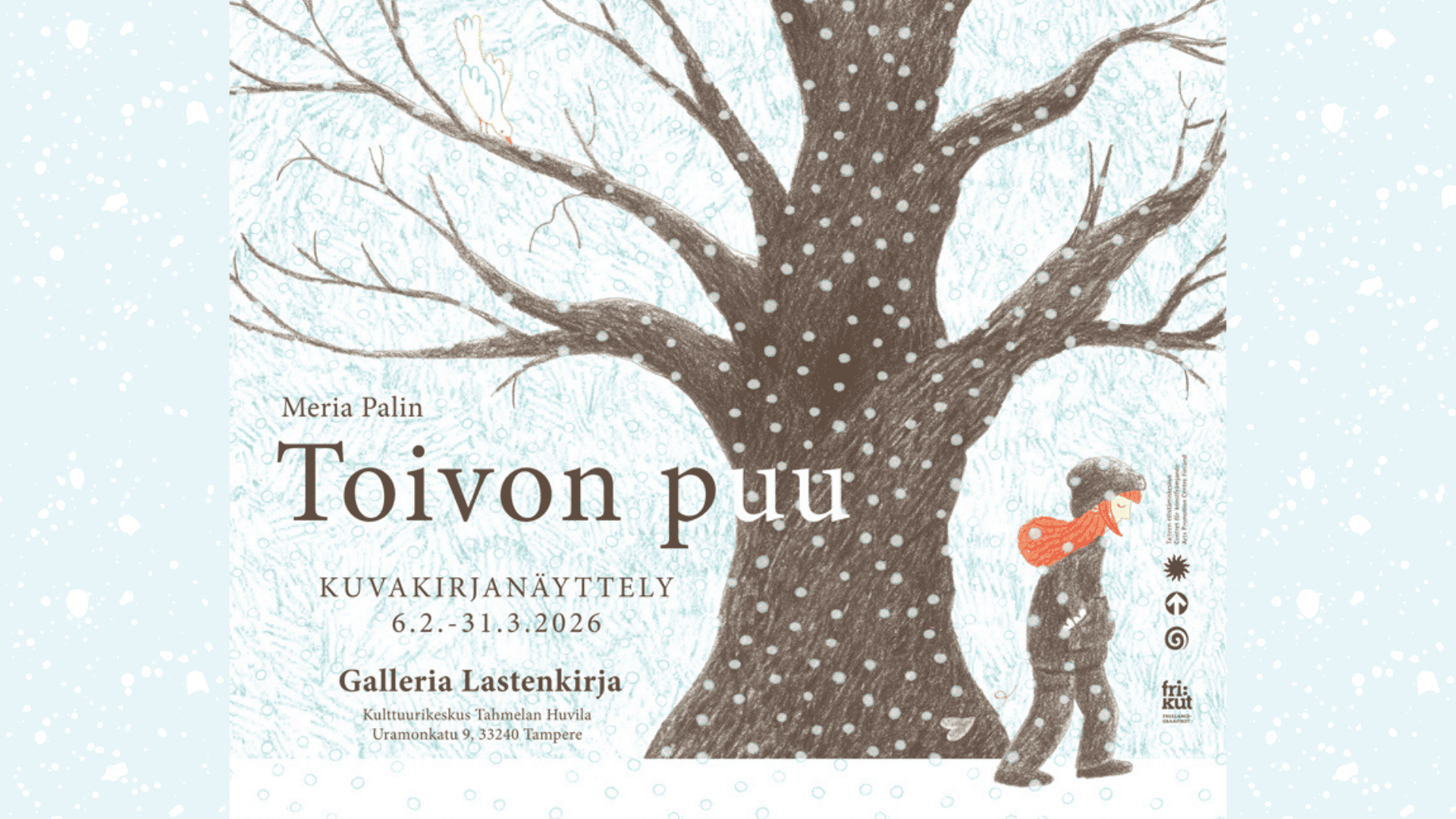 Eivor Ewaldsin näyttelyn mainos