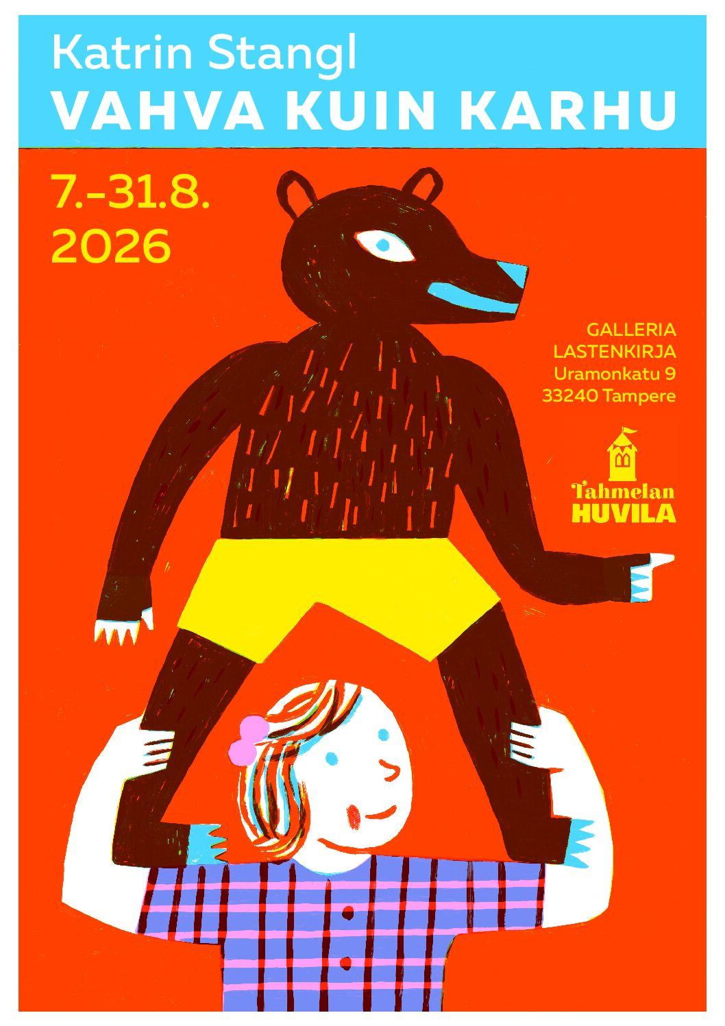 Plakat2 Eivor Ewaldsin näyttelyn mainos