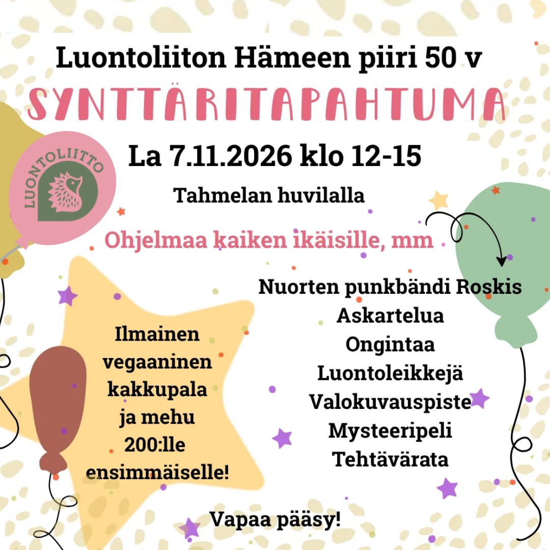 luontoliiton 50v